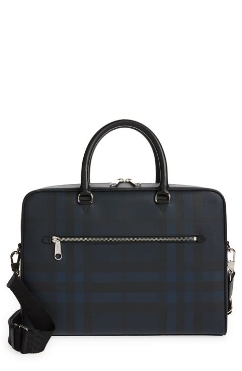 burberry large london leather briefcase|burberry ainsworth briefcase.